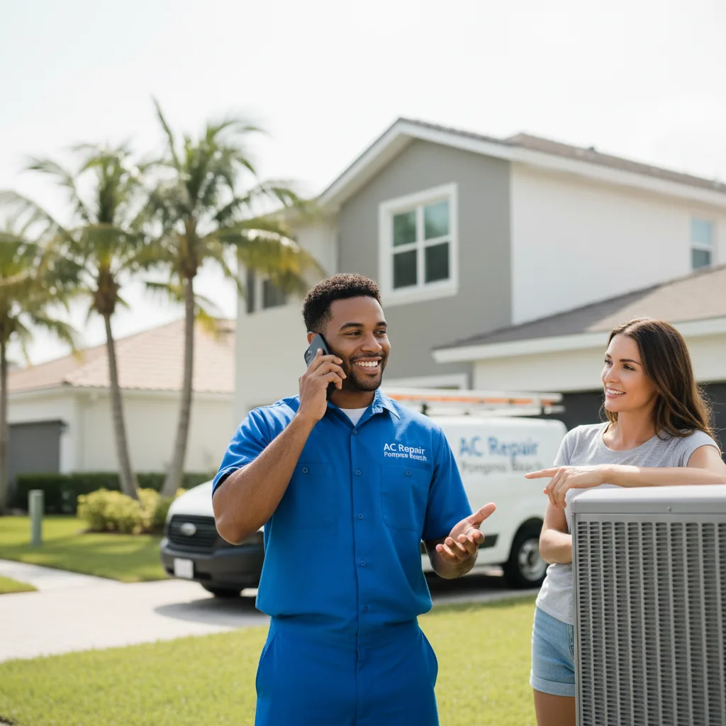 AC Repair Pompano Beach customer support in Nashotah